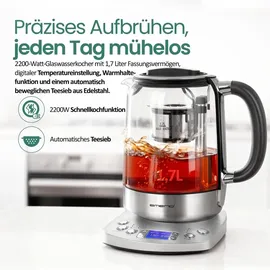 EMERIO WK-122248 Schwarz/Silber 1,7 l