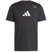 Adidas Performance T-Shirt Football Category Logo T-Shirt Baumwolle schwarz M