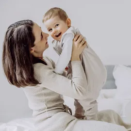 EMMA & NOAH Schlafsack mit Füßen 1.0 TOG, beige, 90