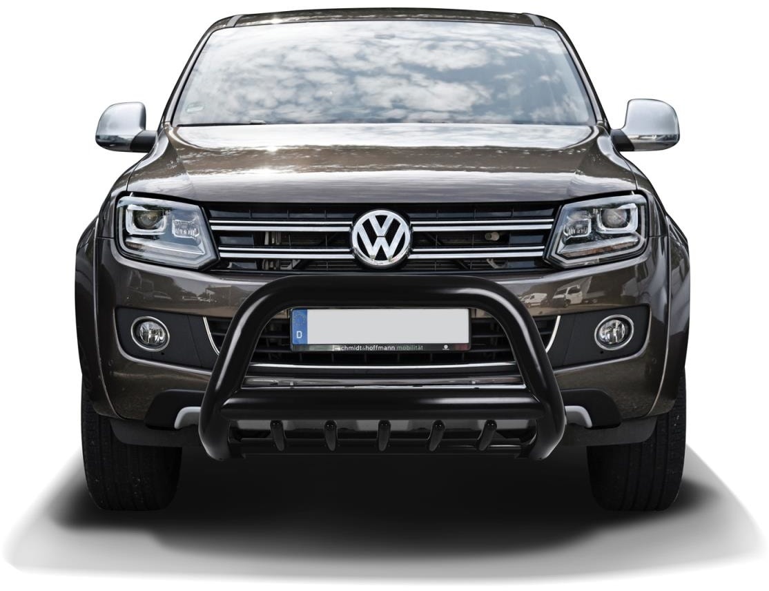 Frontschutzbügel schwarz mit Unterfahrschutz für VW Amarok