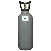 bietal Gaskartusche CO2 Kohlensäureflasche Flasche Stahl BieTal® Getränke gefüllt 6kg E290, Zubehör für Zapfanlagen, 6 KG Kohlensäure für Lebensmittel nach E290 grau