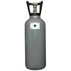 bietal Gaskartusche CO2 Kohlensäureflasche Flasche Stahl BieTal® Getränke gefüllt 6kg E290, Zubehör für Zapfanlagen, 6 KG Kohlensäure für Lebensmittel nach E290 grau