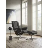 Stressless Mayfair mit Cross Base Leder 92 x 103 x 79 rock paloma