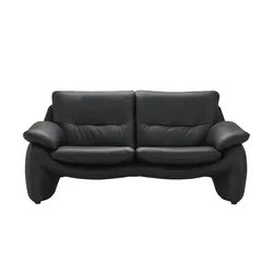 smart Einzelsofa ¦ schwarz ¦ Maße (cm): B: 185 H: 80 T: 88