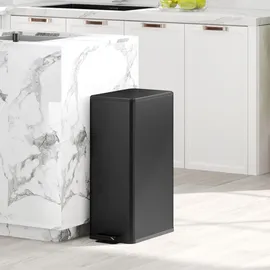 Homcom Mülleimer 20 l Schwarz
