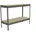 x 120 x 75 2 Ebenen Fachlast 600 kg Grau