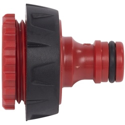 KREATOR KRTGR6022 Wasserhahn Adapter Schlauchadapter Hahnverbindung Anschluss 1" zu 3/4"
