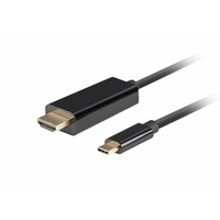 LANBERG USB-C auf HDMI LANBERG Stecker/Stecker, 4K, 60Hz, 0,5