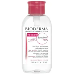 BIODERMA Sensibio H2O Pump - Sanft reinigendes Mizellenwasser bei empfindlicher Haut 500 ml 500 ml Lösung