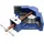 Wiltec - Winkelschraubstock 90° mit 100 mm) Backenbreite 60 mm Spanntiefe, Winkelzwinge aus Gusseisen, Schraubstock, Gehrungszwinge