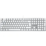 Cherry KC 200 MX silber/weiß, MX2A BROWN, USB, DE (G80-3950LIBDE-1)