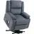 Homcom Aufstehsessel mit Liegefunktion Polyester 95 x 106 x 93 cm Grau elektrisch