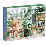 Galison Plant Cafe 1000 Piece Puzzle