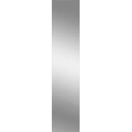 Germania Badregal GERMANIA, grau (graphit), B:31cm H:144cm T:30cm, Glas, Holzwerkstoff, Regale, Badregal, Regal mit verspiegelter Front und festen Einlegeböden, 4 Fächer