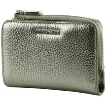 Coccinelle Metallic Soft Geldbörse Damen silber