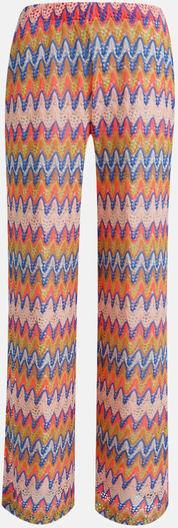Jersey-Hose Crochet Multicolor Mehrfarbig S