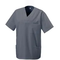 Exner Petguard EXNER Medizinischer Schlupf-Kasack, OP-Kasack, Unisex, für Krankenpflege, Altenpflege, Farbe Graphit, Größe 3XL - 3XL