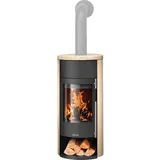 Kaminofen Oranier Polar Neo Aqua, wasserführend, Sandstein / Stahl schwarz, 10 kW - 7616 42