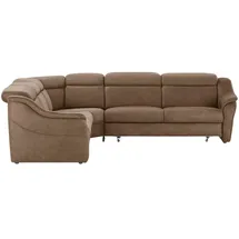 HIMOLLA Ecksofa 9707 ¦ braun ¦ Maße (cm): B: 291 H: 84 T: 261.0