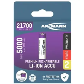 Ansmann 21700 C 5000 mAh 1 St.