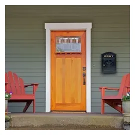 Relaxdays Antik Englischer Wandbriefkasten schwarz