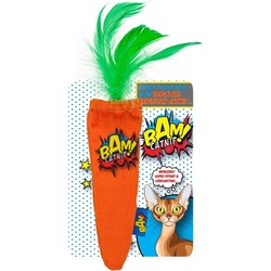 Bam! Toy with Catnip - 16 cm - Carrot - (503319005942), Katzenspielzeug