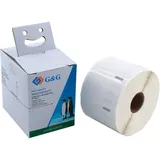 G&G Universaletiketten 11354 Weiß 32 x 57 mm 1000 St.