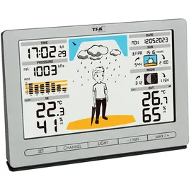 TFA METEO JACK Silber 35.1097.54