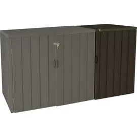 MCW Mülltonnenbox MCW-J28 69 x 116 x 88 cm braun