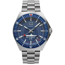 UMF Ruhla U-Boot U-17 1930M-3 Edelstahl 43 mm 1930M-3