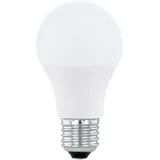 EGLO E27 LED Lampe dimmbar in Stufen, Glühbirne zum Dimmen mit Lichtschalter, 8,5 Watt (entspricht 60 Watt), 806 Lumen, Leuchtmittel warmweiß, 3000 K, Glühlampe A60, Ø 6 cm