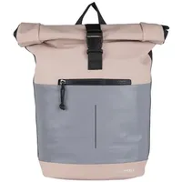 New Rebels New York Rolltop Rucksack altrosa