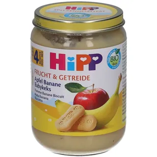 HiPP Bio Frucht & Getreide Apfel-Banane mit Babykeks 190 g