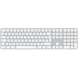 Apple Magic Tastatur USB - Bluetooth, Schwedisch Aluminium, Weiß
