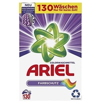 Ariel Waschmittel Pulver Waschpulver, Color Waschmittel, 130 Waschladungen, Farbschutz, 8.45kg