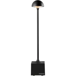 Flora Tischleuchte Outdoor mit Touchdimmer Schwarz
