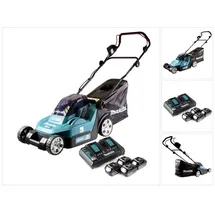 Makita DLM432PG4 inkl. 4 x 6,0 Ah +Doppelladegerät