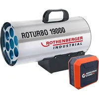 Rothenberger Industrial Heizkanone ROTURBO 19000 mit Piezo inkl. Bluetooth