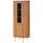 MASSIVMOEBEL24.DE Vitrine BARCELONA 80 x 45 x 180 cm Beige