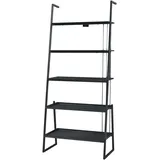 [en.casa] Möbelset Storfjord 2-tlg. 1x Leiterregal, 1x TV Schrank