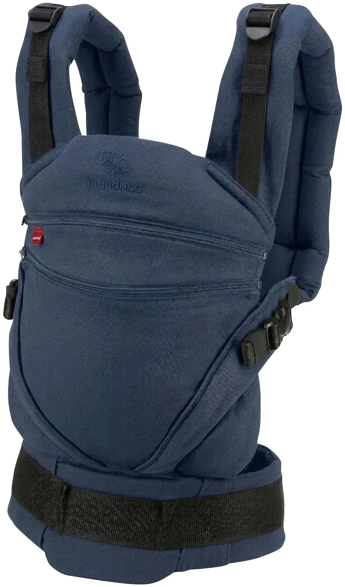 manduca® XT Babytrage, 3 Tragepositionen, blau