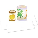 Buntpapierfabrik Ludwig Bähr Laternenzuschnitte 115g/qm 20x50cm VE=25 Blatt
