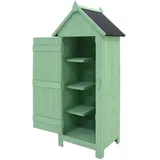 Hti-Living Geräteschrank Wilbur 0,53 x 0,46 m Grün