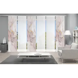 VISION S MARMOSA 6er Set Paneelwagen 6 Stk. tlg. Bambus-Optik, Digital bedruckt