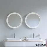 Duravit Happy D.2 Plus 70x70x5,5cm, 122 W, Lichtfeldd. radial
