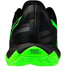 Mizuno Wave Enforce Tour 2 Herren Schwarz/Grün 41