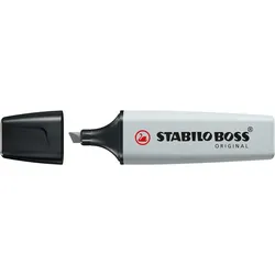 Textmarker - STABILO BOSS ORIGINAL Pastel - Einzelstift - seidengrau