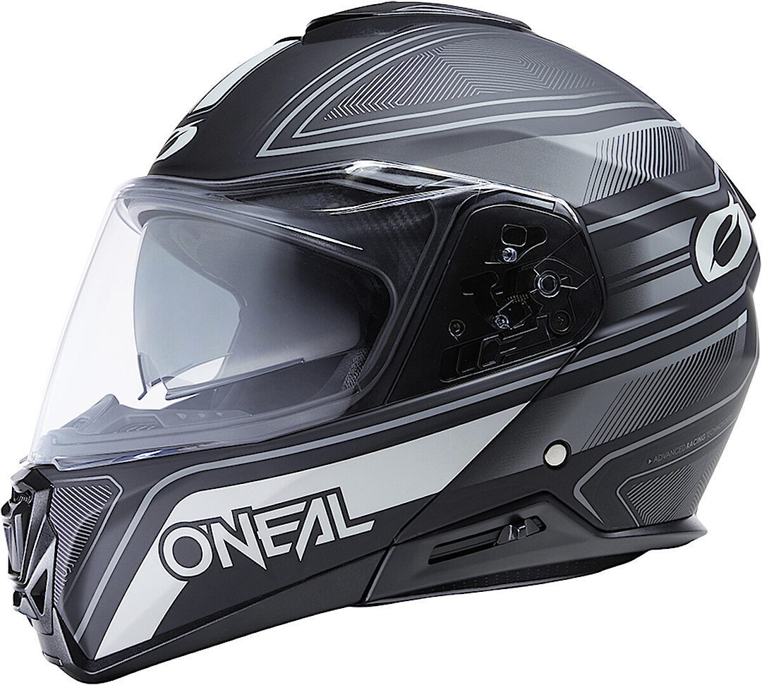 Oneal MSeries String V.22 Klapphelm, schwarz-grau, Größe XS für Männer