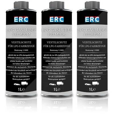 Erc 3x 1 L LPG GasLube Premium für Additiv-Dosieranlagen - 1:1000 [Hersteller-Nr. 1201D1C1]