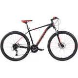 REDLOUD Mountainbike REDLOUD "MA.02" Fahrräder Gr. 48cm, 27,5 Zoll (69,85cm), schwarz